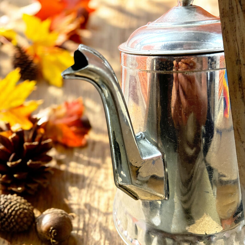 1930s COFFEE POT | SILVER PLATED | ART DECO