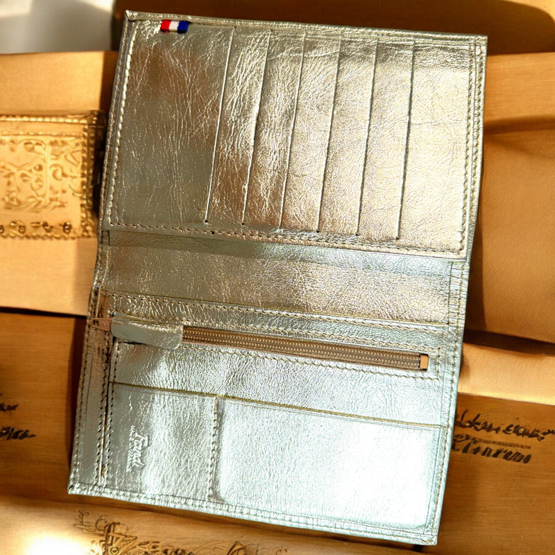 FOLDING WALLET | FINE GOLD LEATHER