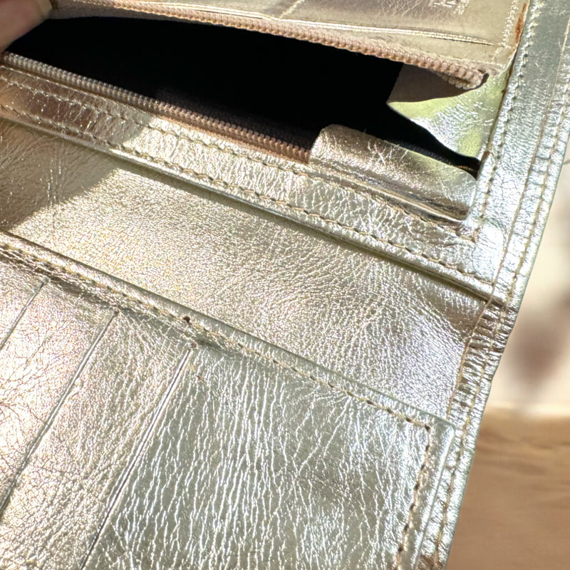 FOLDING WALLET | FINE GOLD LEATHER