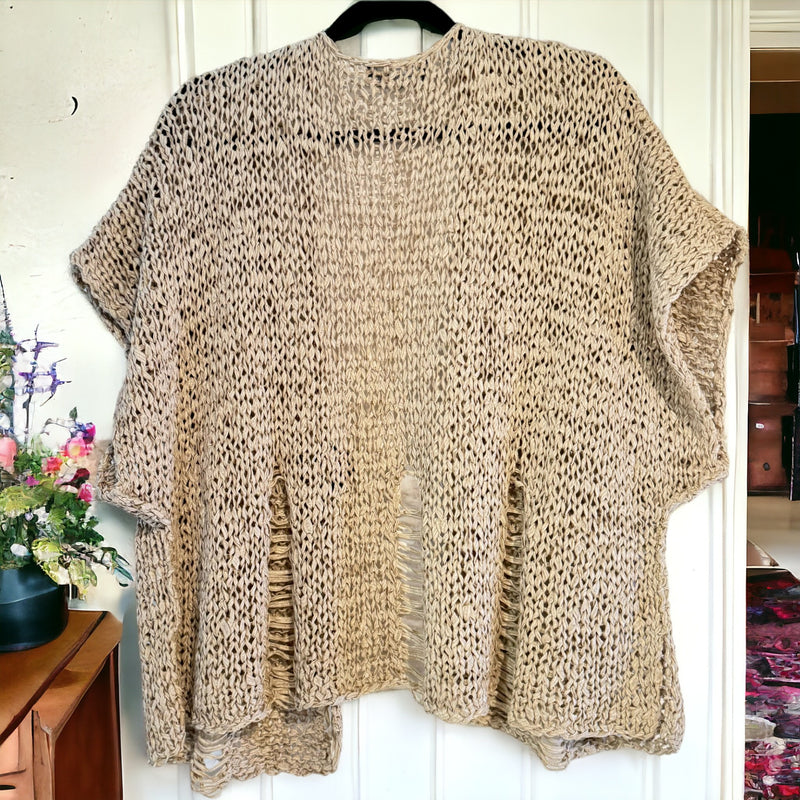 BOXY KNIT CARDIGAN | ITALIAN DESIGN