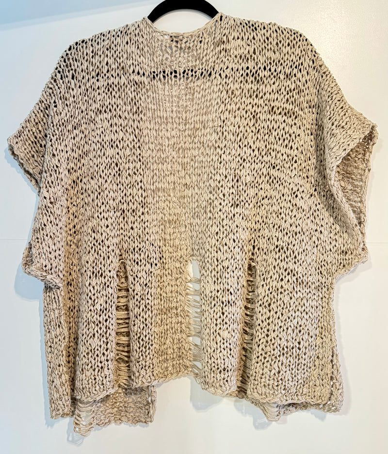 BOXY KNIT CARDIGAN | ITALIAN DESIGN